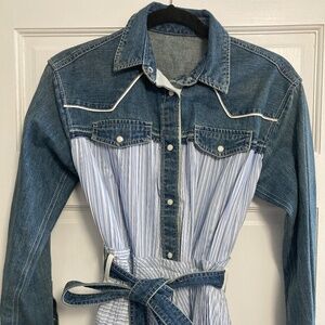 Sacai Western style Maxi Dress